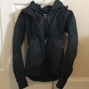 Lululemon Fleecey Keen  Jacket with removable hood